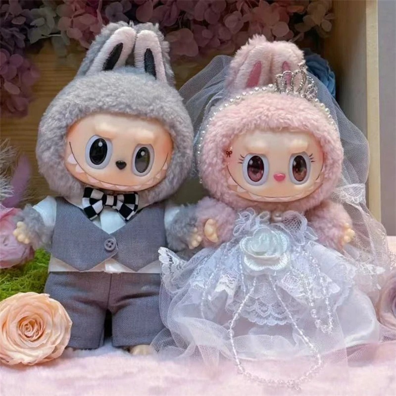 15 17cm For Labubu Doll Weddin - Baby Clothing Usa review and price