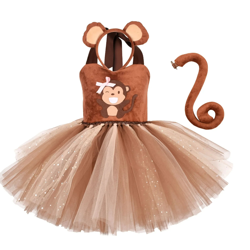 Brown Monkey Tutu Dress for Ba - Baby Clothing Dresser review and price